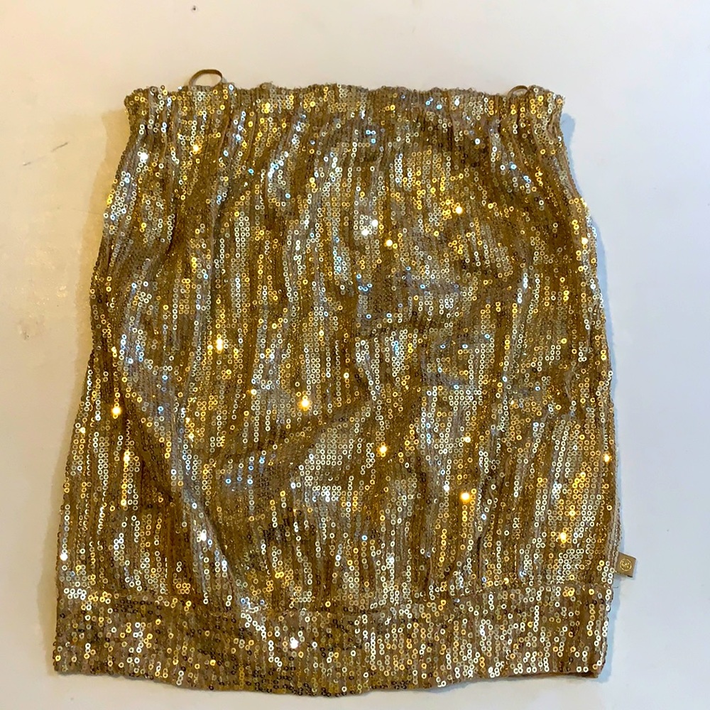 Michael Kors sparkle Strapless